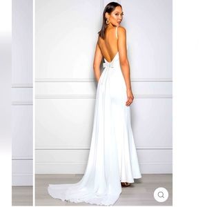 NEW NEW stunning Elle Zeitoune AASSIA WHITE dress